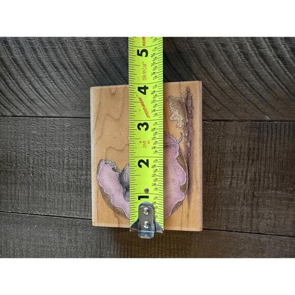 House Mouse Donut Bliss 2003 wood block rubber stamp - Picture 7 of 8